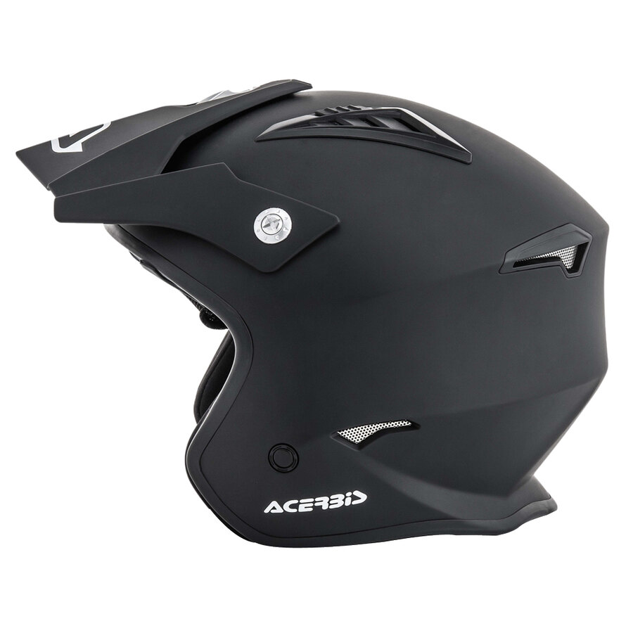 Casco Semi-Aperto Per Moto E Scooter - Nero Opaco - Con Sottogola A D - Leggero E Protettivo - Foto 11