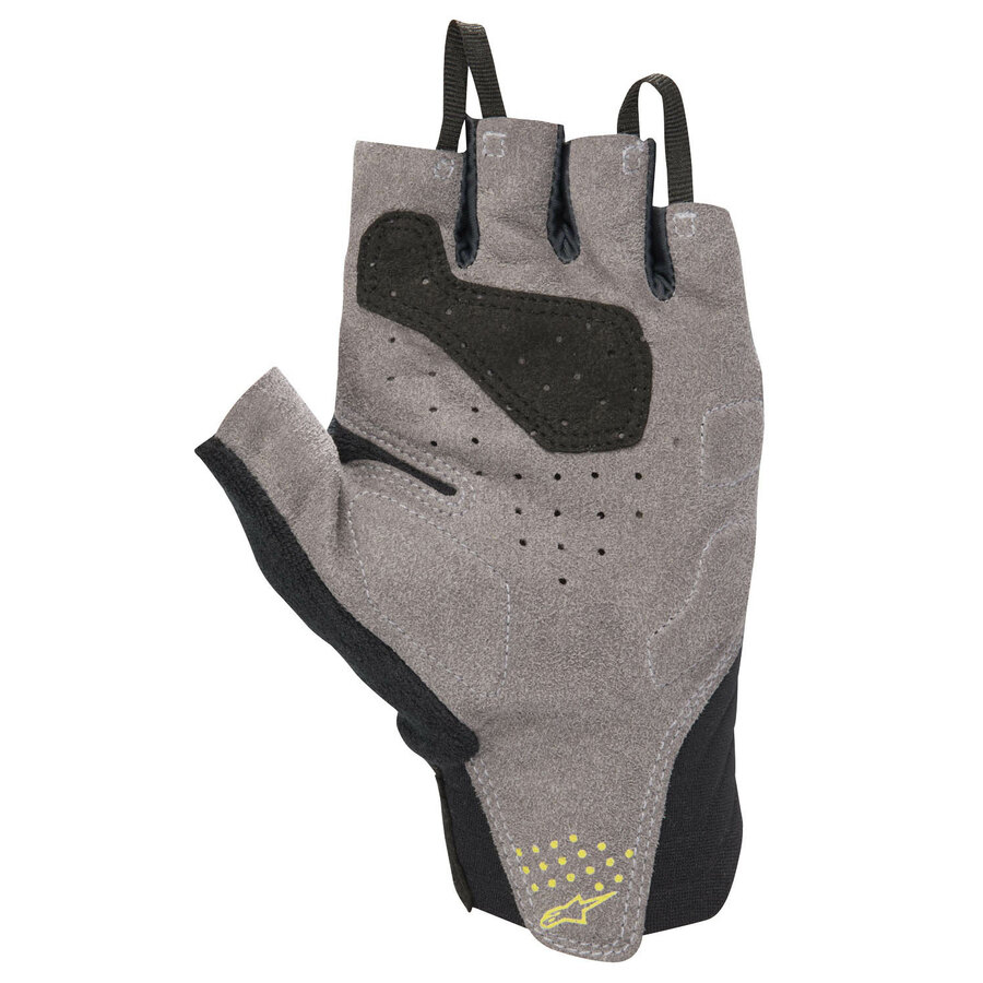 Guanti Da Guida Mezze Dita In Pelle | Stile Vintage Café Racer Con Dorso In Rete - Per Moto E Bici - Foto 7