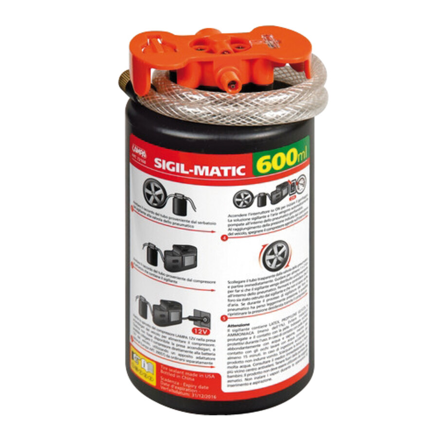 Kit Ripara Pneumatici Ricarica Int Auto Gomme Riparazione e