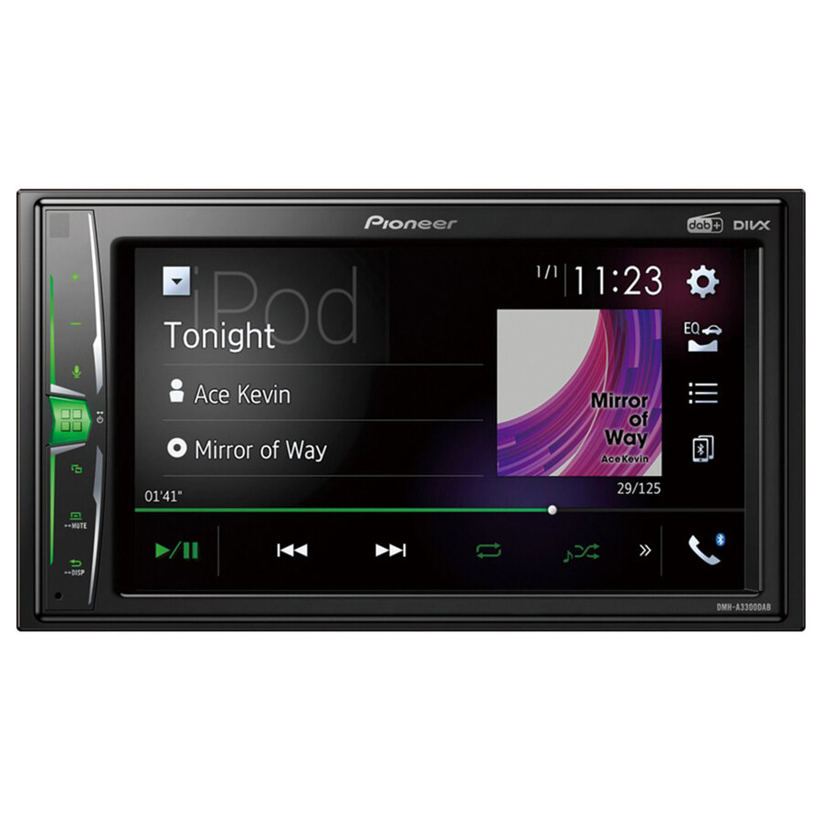 Car stereo Senza meccanica Pioneer DMHA3300DAB Car Stereo Speedup