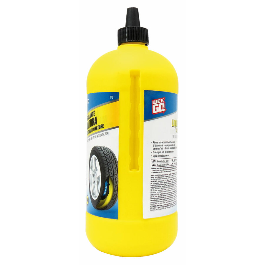 Kit Ripara Pneumatici Ricarica Wekgo Liquido Auto/Suv Gomme