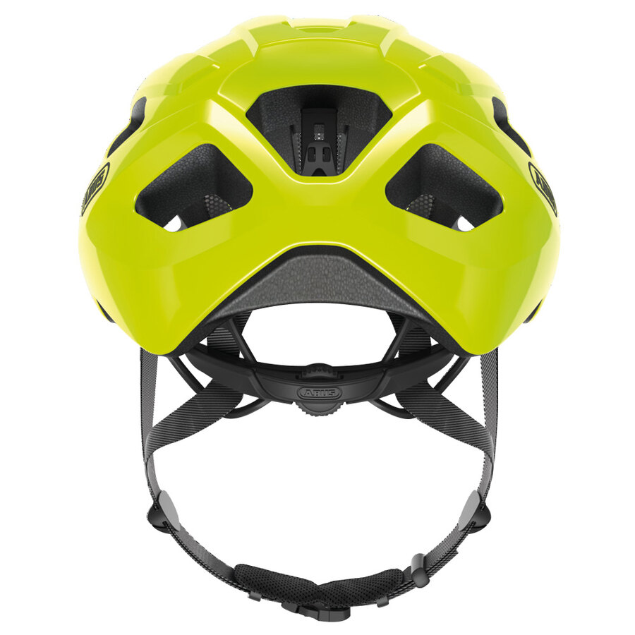 Casco bici Strada Macator ABUS color Giallo Fluo - Speedup.it