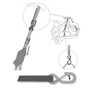 Cinghie trasporto Tie Downs - ACERBIS