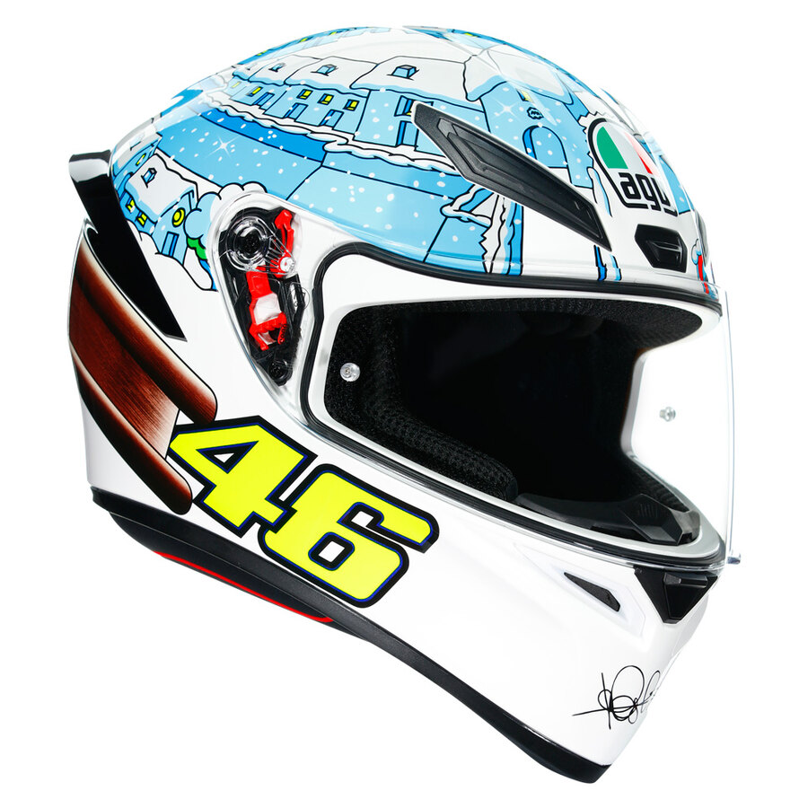 Casco Integrale K1 Rossi Winter Test 2017 AGV - Speedup