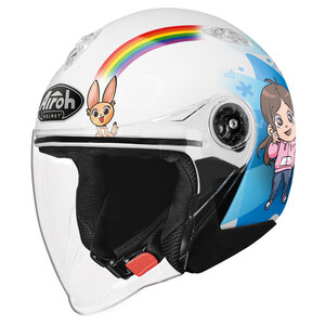AIROH - Casco bambino Jet Mr Jet Me Contro Te - Casco bambino Jet