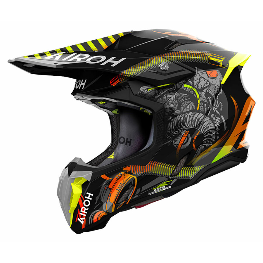 Casco Cross Twist 3 Tonic - AIROH