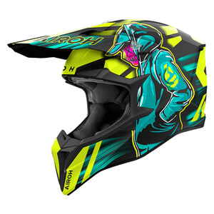 Casco Cross Wraaap Cyber AIROH