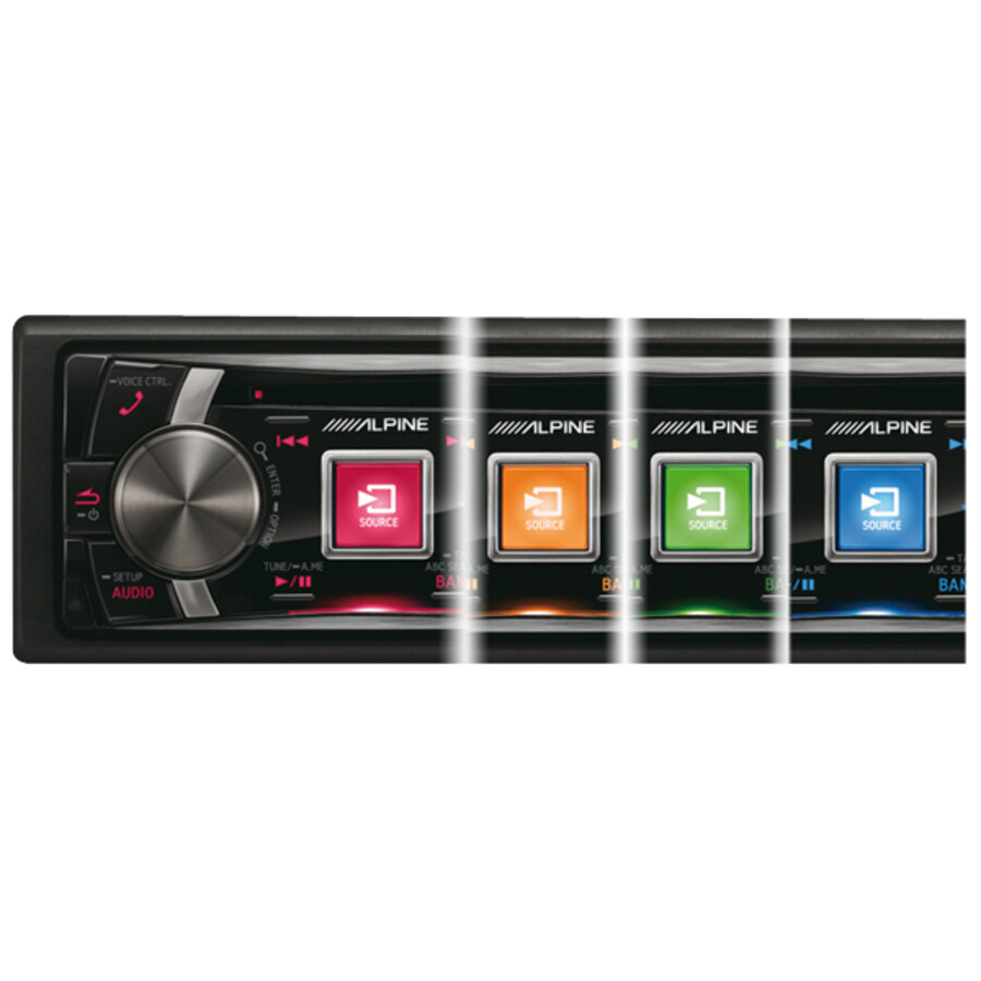 Car stereo DIN singolo Alpine CDE178BT Car Stereo Speedup