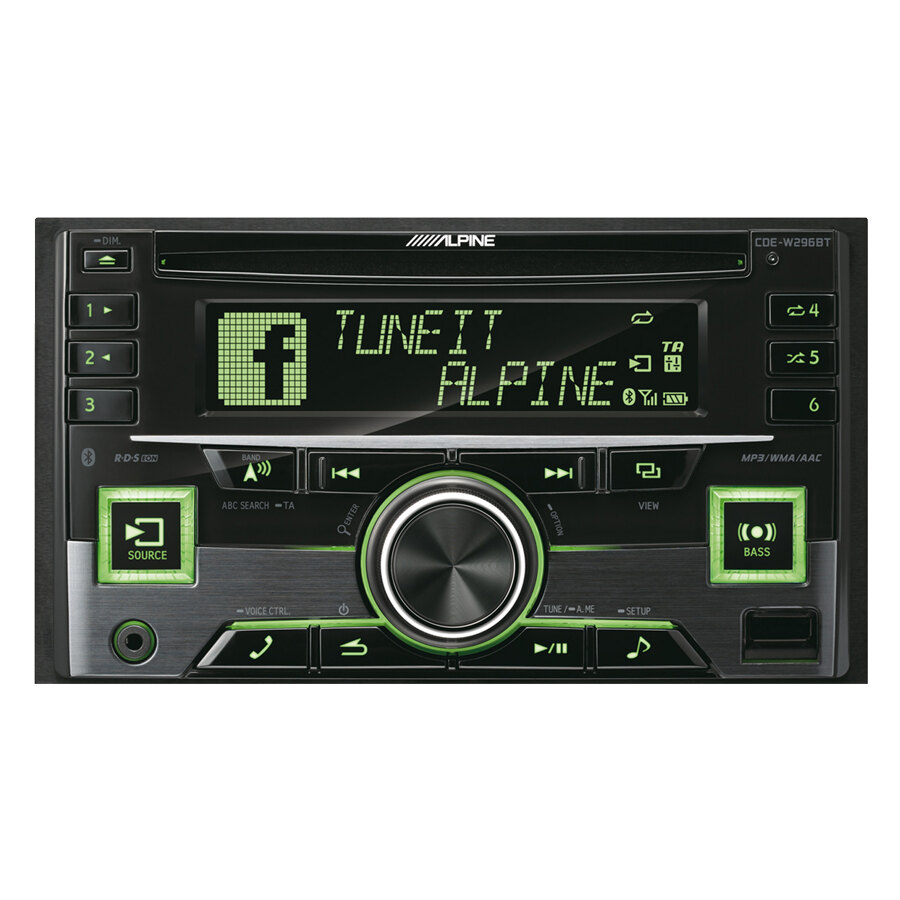 Car stereo DIN doppio Alpine CDEW296BT Car Stereo Speedup