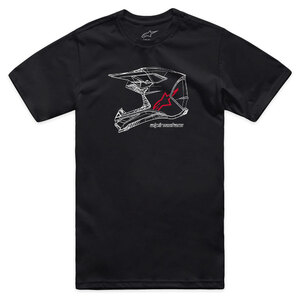 T-Shirt MX Helmet CSF Tee ALPINESTARS