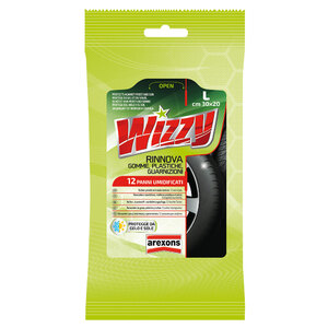 Cruscotto pulitore Wizzy Rinnova gomme, plastiche e guarnizioni - AREXONS AREXONS