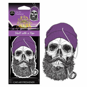 Profumi da appendere DDL Muertos Skull with a Pipe - AROMA CAR AROMA CAR