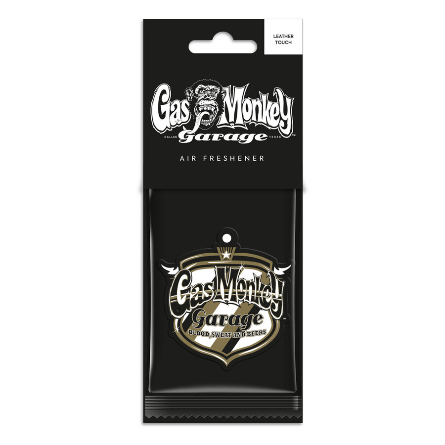 Profumi da appendere Gas Monkey Leather Touch Brown - AROMA CAR