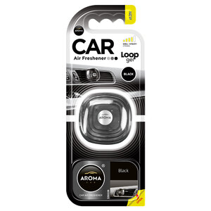 Profumi da bocchetta aria LOOP GEL Black - AROMA CAR AROMA CAR