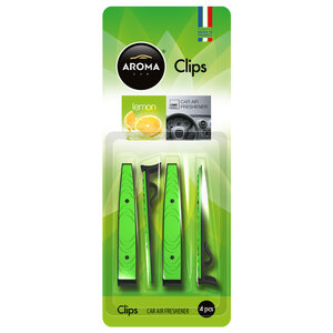 Profumi da bocchetta aria CLIPS Lemon - AROMA CAR AROMA CAR