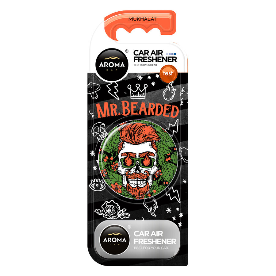 Profumi da bocchetta aria Mr Bearded Mukhalat - AROMA CAR