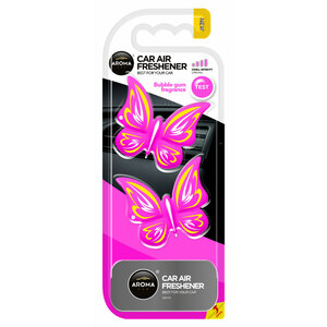 AROMA CAR - Profumi da bocchetta aria Butterflies Bubbla Gum - AROMA CAR - Profumi da bocchetta aria
