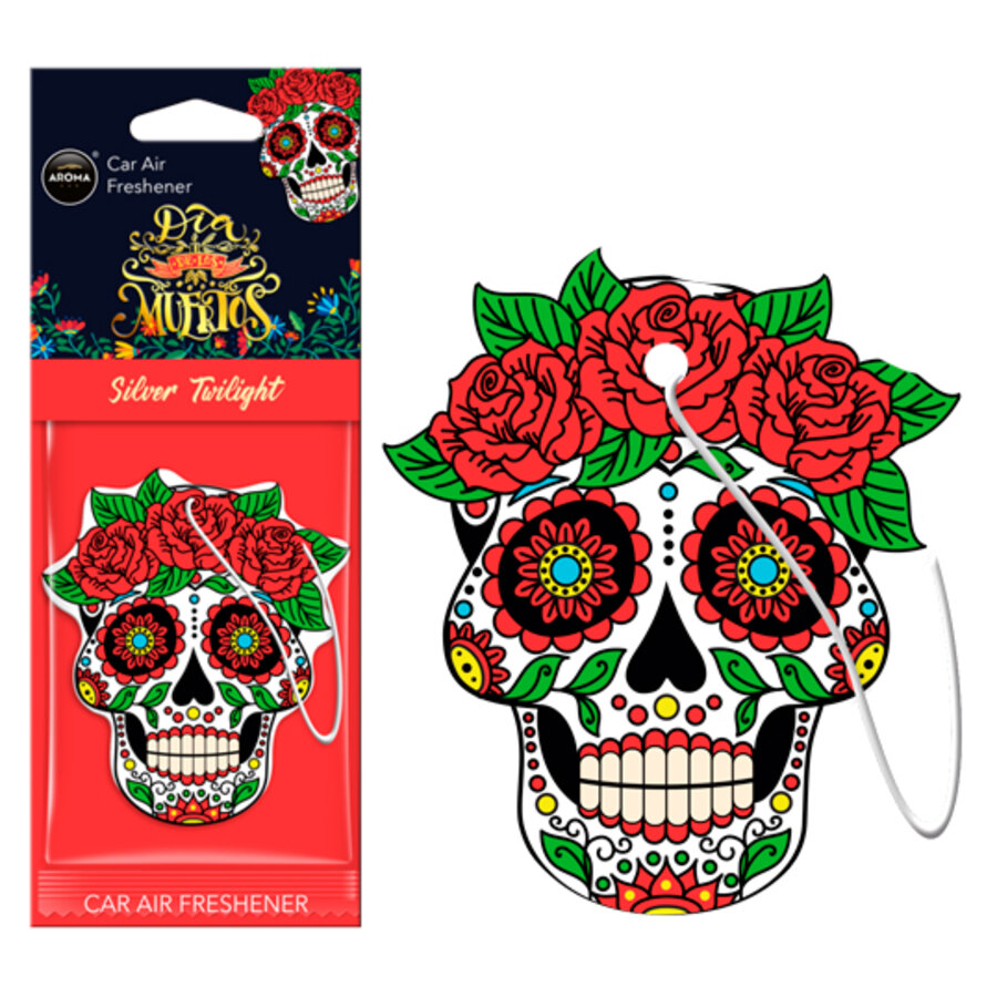 Profumi da appendere Dia De Los Muertos Silver Twilight - AROMA CAR