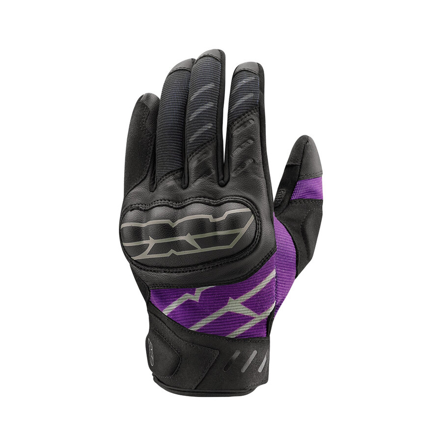 Guanti in pelle e tessuto Lady Core