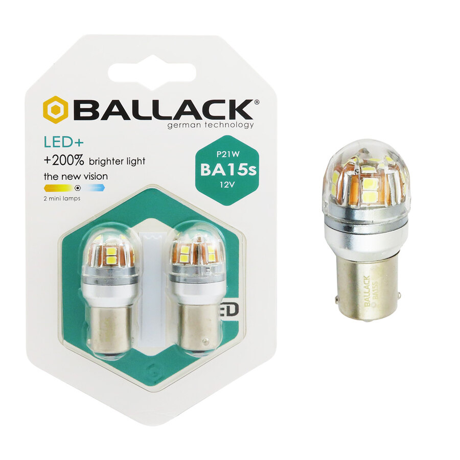 Lampadina BA15S a led Led+ - BALLACK