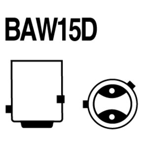 Lampadina BAW15D a filamento BAW15D - BALLACK
