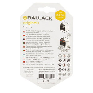 Lampadina 3156 a filamento 3156 - BALLACK