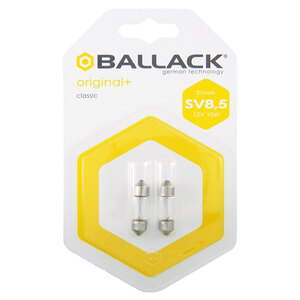 Lampadina a siluro a filamento SV8,5 - BALLACK