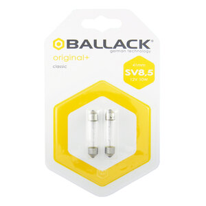 Lampadina a siluro a filamento SV8,5 - BALLACK