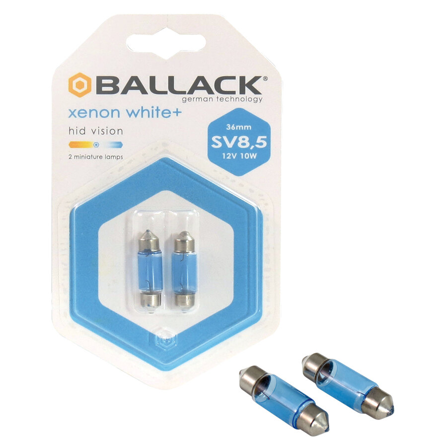 Lampadina a siluro a filamento SV8,5 - BALLACK