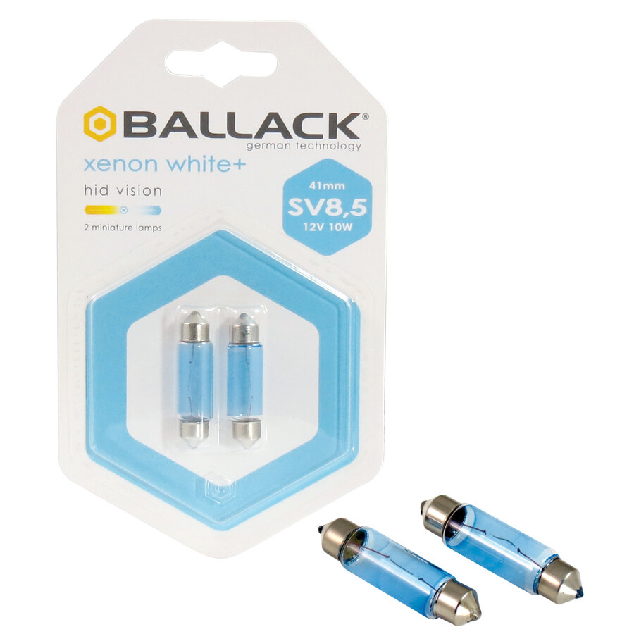 Lampadina a siluro a filamento SV8,5 - BALLACK