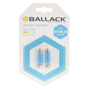 Lampadina a siluro a filamento SV8,5 - BALLACK