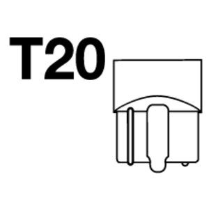 Lampadina T20 a filamento T20 - 2 contatti - BALLACK
