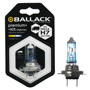 Lampadina alogena Premium H7 - Truck - BALLACK BALLACK