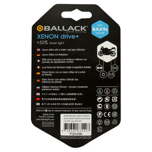 Lampadina moto BAX9S a filamento Xenon Drive + BAX9S - BALLACK