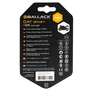 Lampadina moto a siluro a filamento Day Drive + - BALLACK