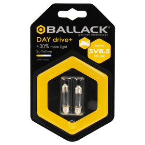 Lampadina moto a siluro a filamento Day Drive + - BALLACK