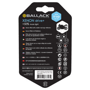 Lampadina moto T10 a filamento Xenon Drive + T10 - BALLACK