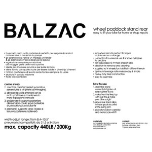 Cavalletto Posteriore - BALZAC