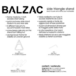 Cavalletto Posteriore Triangolo - BALZAC
