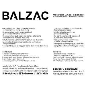 Equilibratrice gomme - BALZAC
