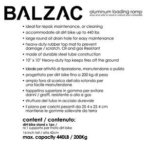 Sollevatore Moto - BALZAC