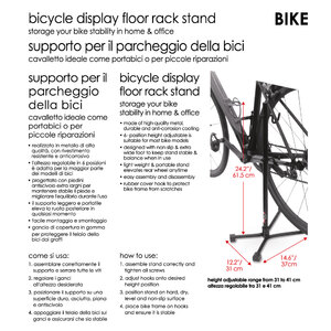Cavalletto officina bici Regolabile - BALZAC