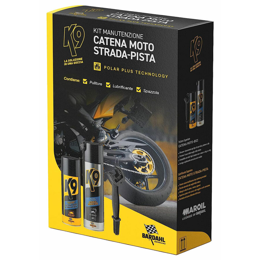 Pulitore catena Box K9 Strada - BARDAHL