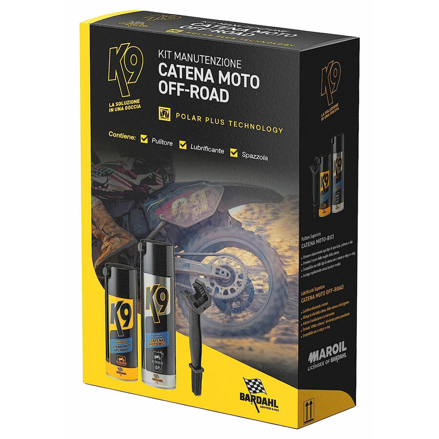 Pulitore catena Box K9 Offroad - BARDAHL