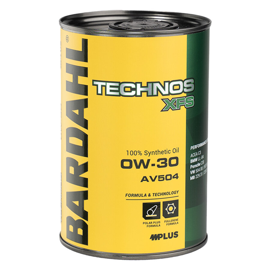 Olio motore Technos XFS 0W30 AV504 - BARDAHL