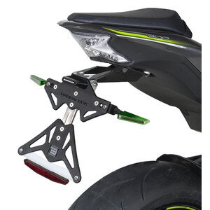 Portatarga Specifico, per frecce originali Kawasaki Z 900 2025> - BARRACUDA Kawasaki Z 900 2025 > BARRACUDA