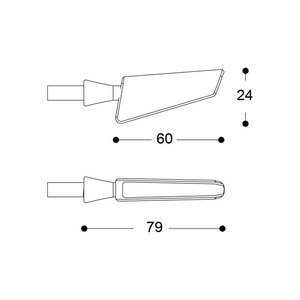 Frecce SQ-Led B-Lux - BARRACUDA