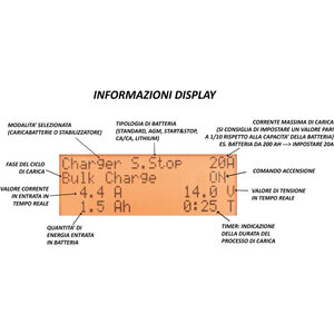 Carica batteria e stabilizzatore di tensione - BATTERY CONTROLLER