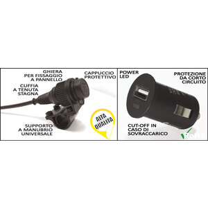 Presa di corrente A tenuta stagna - BATTERY CONTROLLER