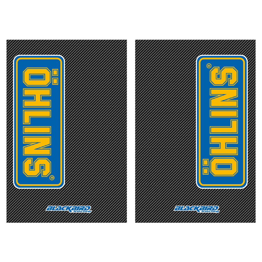 Adesivi Vari Forcella Ohlins - BLACKBIRD